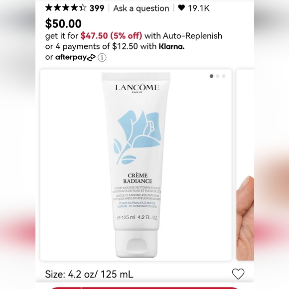 Lancome gift set - Picture 2 of 5